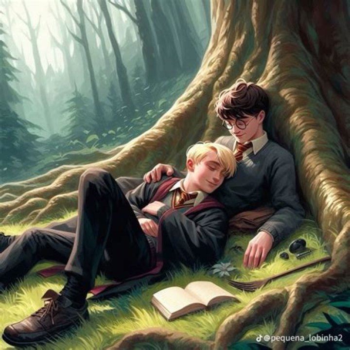 Harry and Draco fanart